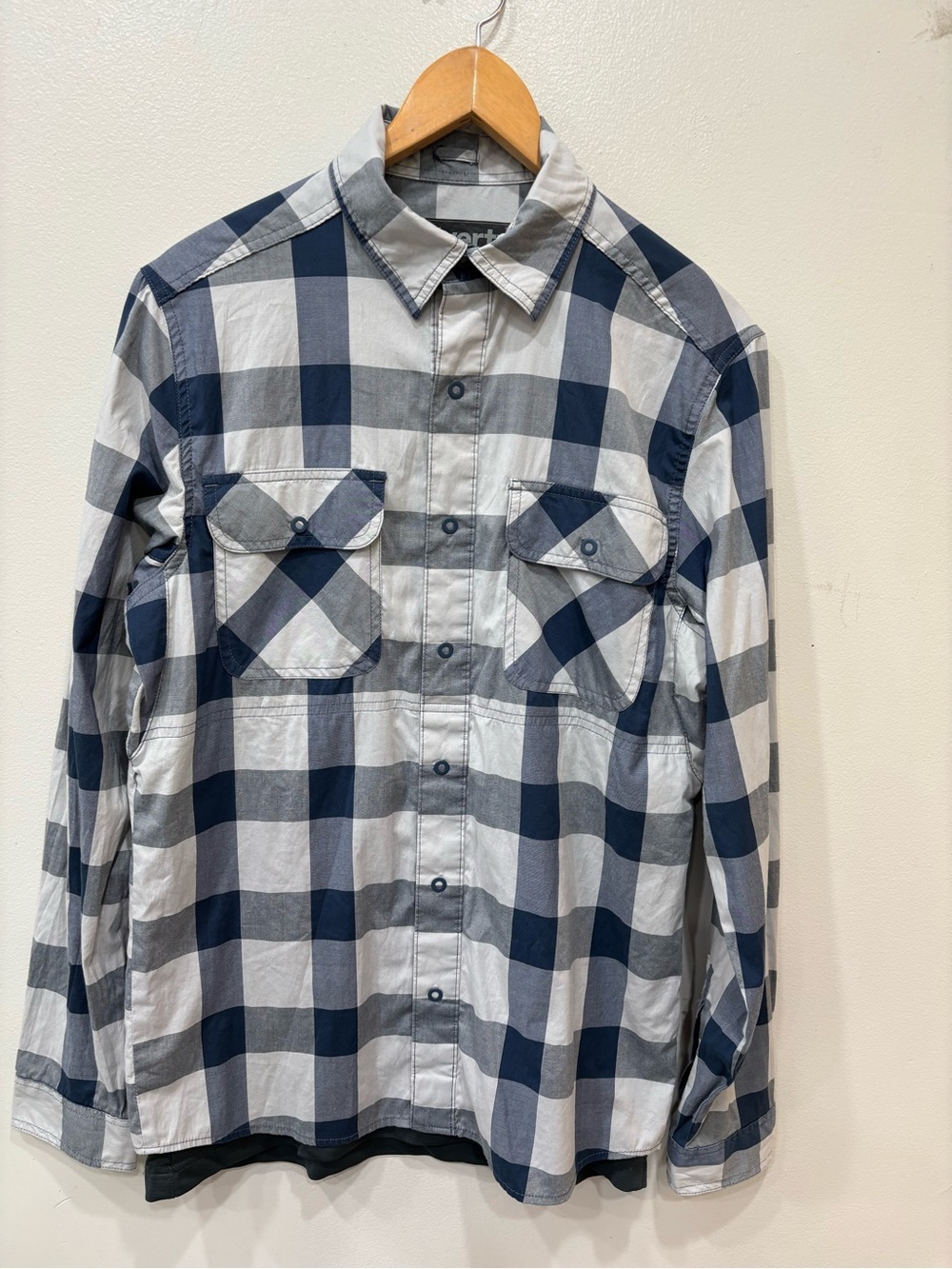 Vertx Weapon Guard Tactical Plaid Button Down Shirt Men’s Size Medium